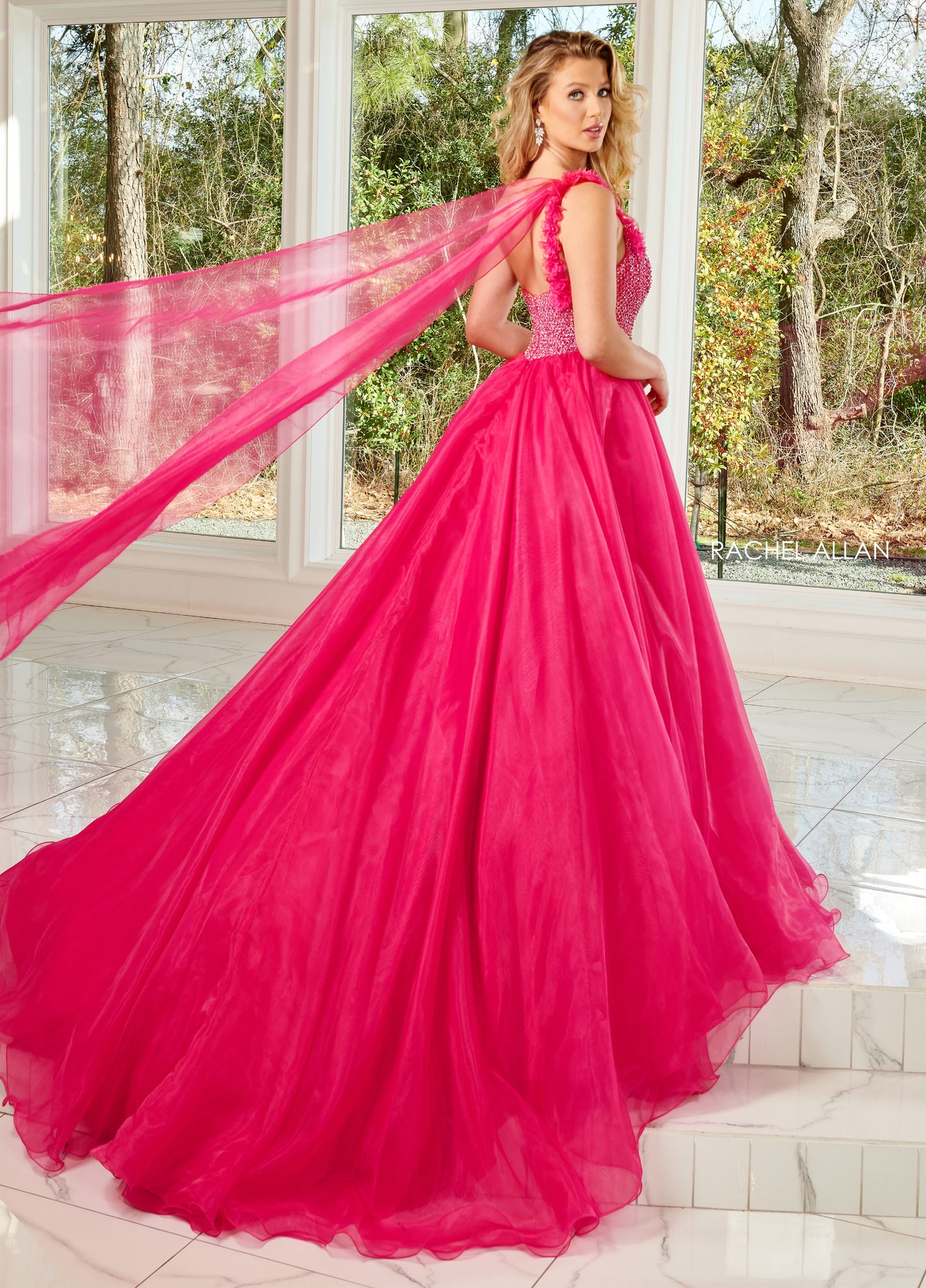 One Shoulder A-line Pageant Dresses